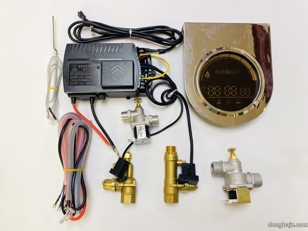 DBJ-2FGX05-B 有顯示屏的工程款雙閥控制熄火保護控制器